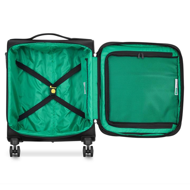 Image du produit Delsey ParisxUnited Colors of Benetton Color Block 4 roues trolley cabine S 55 cm avec soufflet d'extension (43 l, Bagage à main (jusqu'à 50l))