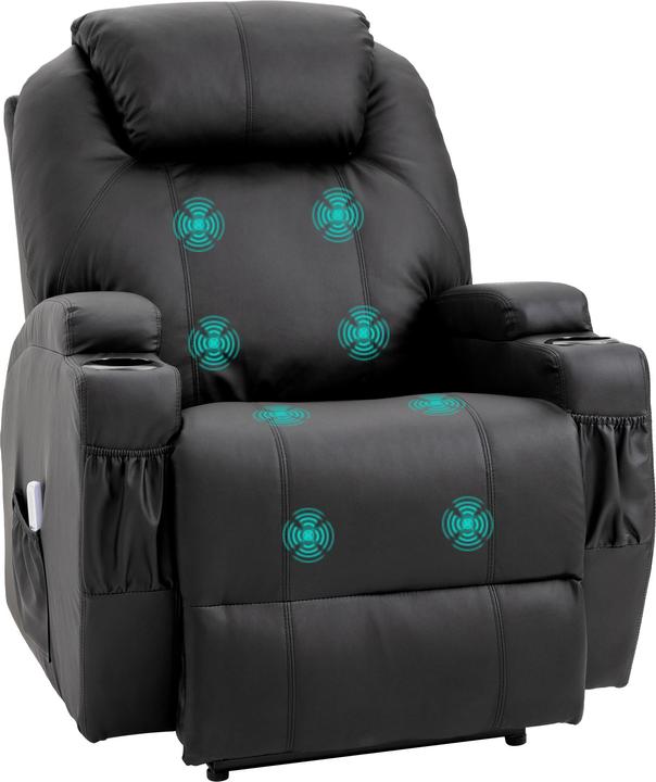Image du produit Homcom Massagesessel mit Liegefunktion