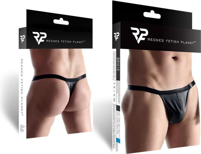 Actual product image Regnes Fetish Planet Wetlook Thong mit Schnalle (M)