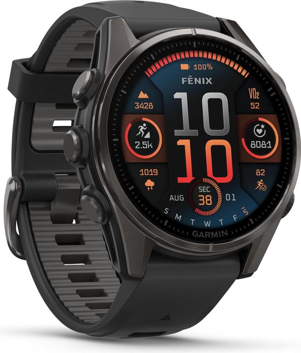 Image du produit Garmin Fenix 8 AMOLED Sapphire Titan (43 mm)