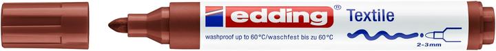 Actual product image Edding Textile Marker 4500 (Brown, 2 mm, 1 x)