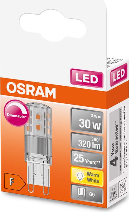 Image du produit Osram Superstar Pin (G9, 3 W, 320 lm, 1 x, F)
