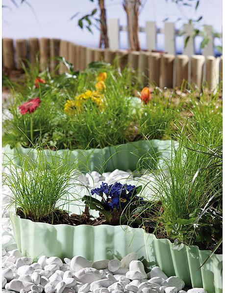 Produktbild Royal Gardineer 3er-Set Beet-Umrandung & Rasenkante (1800 cm)