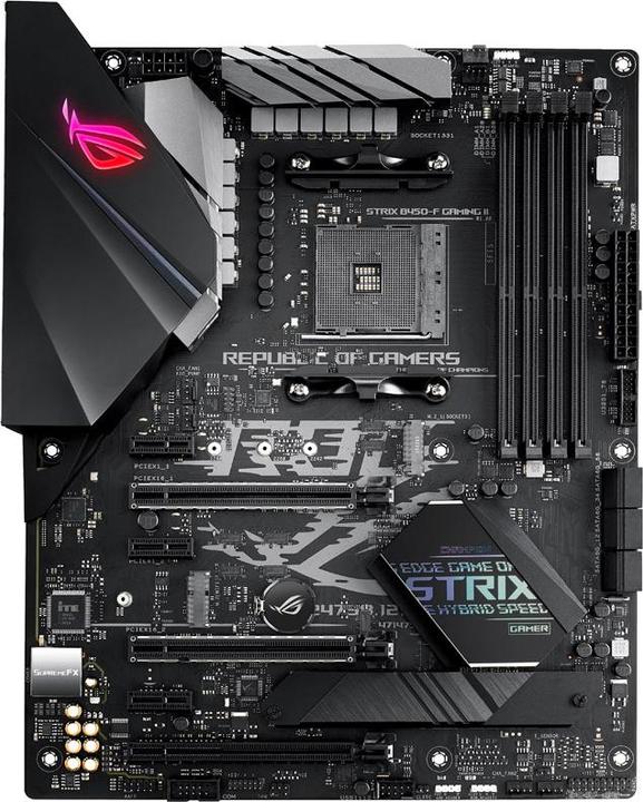 Actual product image ASUS ROG STRIX B450-F GAMING II (AM4, AMD B450, ATX)