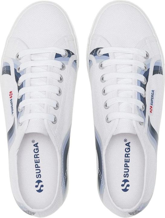 Actual product image Superga Womens/Ladies 2790 Round Stripes Trainers (38)