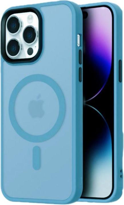 Immagine prodotto Hurtel Custodia fashion MagSafe per iPhone 16 Pro - azzurro (Apple iPhone 16 Pro)