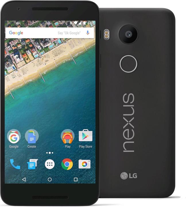 LG Nexus 5X (32 GB, Charcoal, 5.20", Single SIM, 12.30 Mpx, 4G)