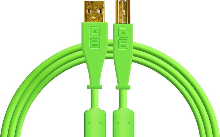 DJTechTools DJ TECHTOOLS Chroma Cable USB - USB kabelis, žalias - 1,5 m (1.50 m)