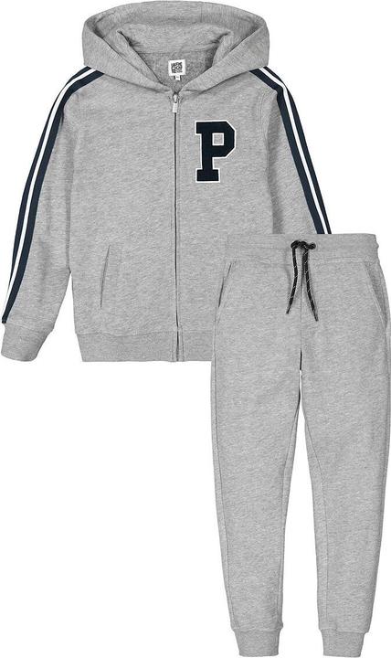 Produktbild La Redoute Collections Jogginganzug mit Kapuzensweatshirt & Hose (104)