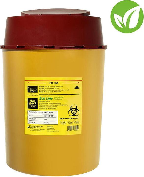 Produktbild Teqler Eco Line XL Entsorgungsbox 25 Liter (25 l)