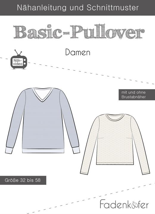 Actual product image Fadenkäfer Pattern Basic Sweater Ladies