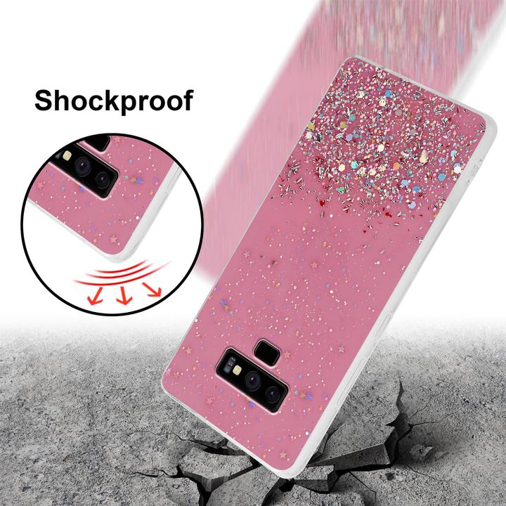 Produktbild Cadorabo TPU Cover funkelnder Glitter (Samsung Galaxy Note 9)