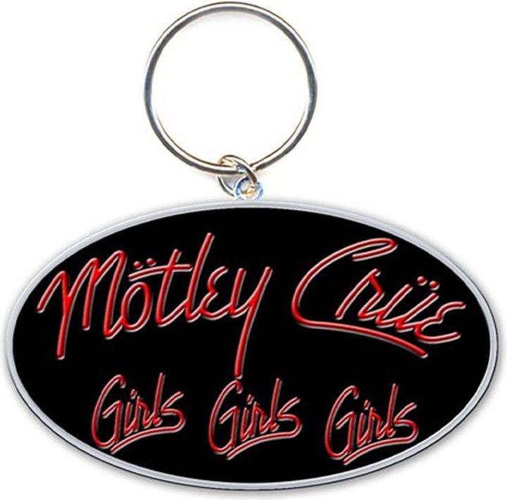 Motley Crue Girls Girls Girls Emaille Schlüsselanhänger