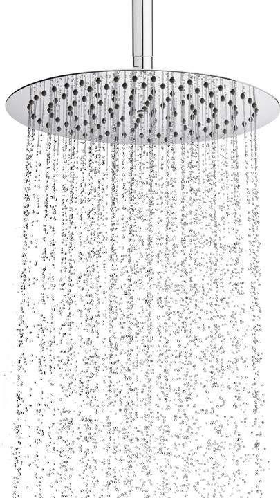 Actual product image Nikles Shower head Piano Round 300 Inox (1 Beam types)