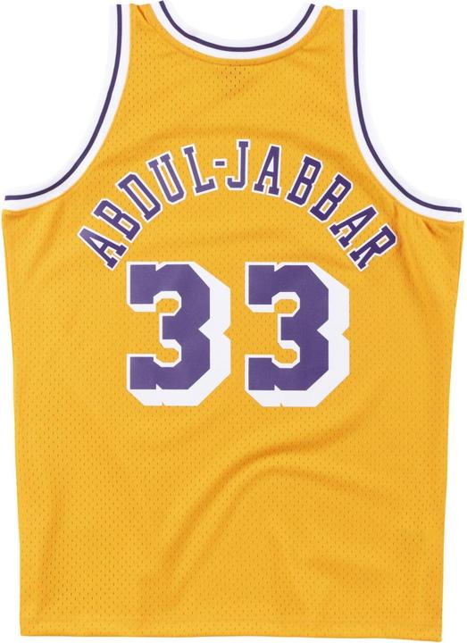 Immagine prodotto Mitchell & Ness Maglia Swingman La Lakers 198485 Kareem Abduljabbar (M)