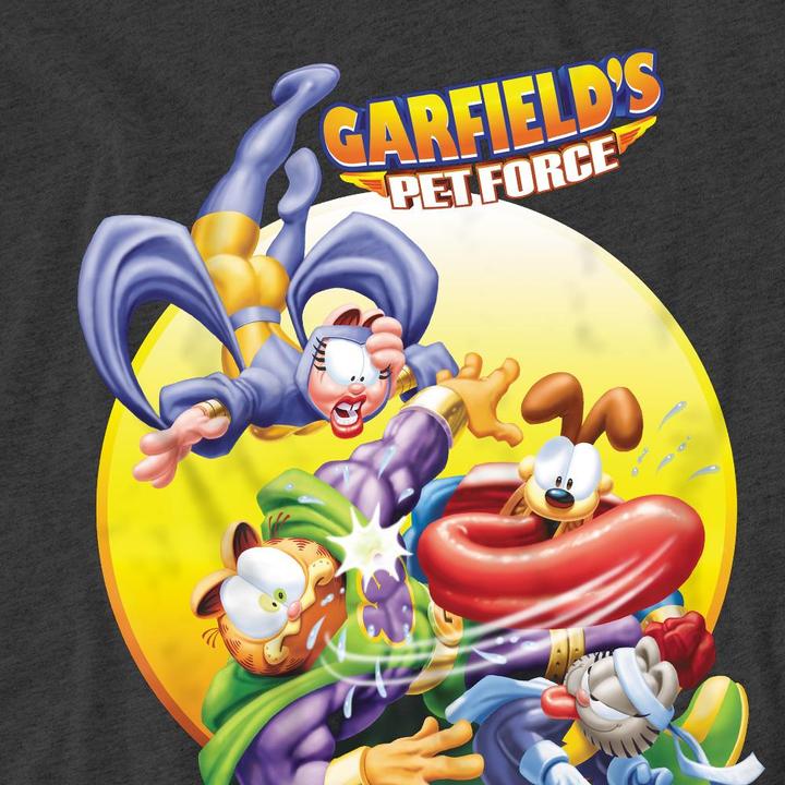 Actual product image Garfield Unisex Adult Tongue Of Doom T-Shirt (S)