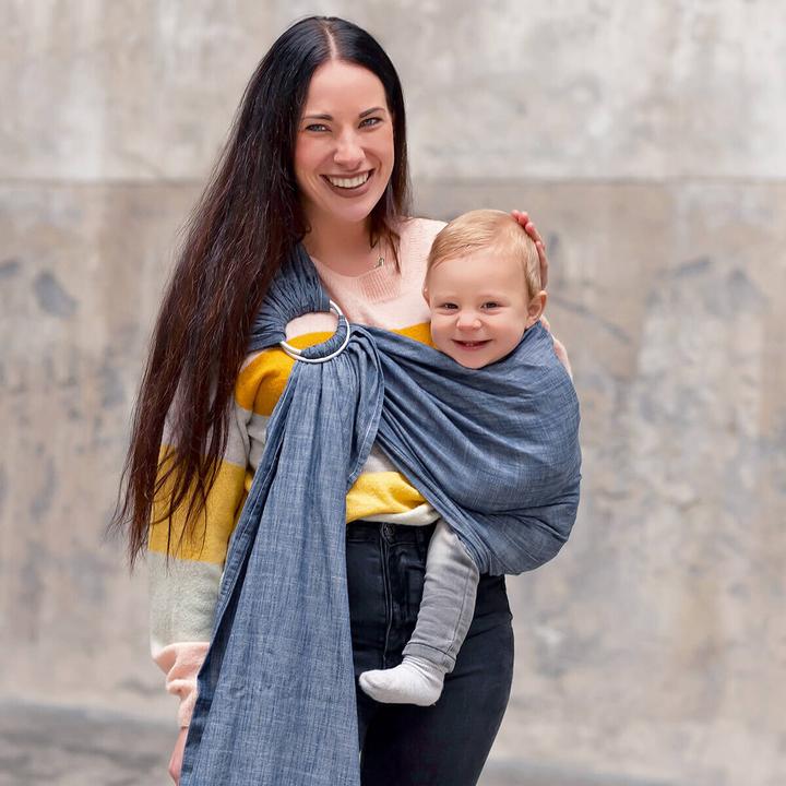 Image du produit Hoppediz Porte-bébé tissé Ring-Sling (2 m)