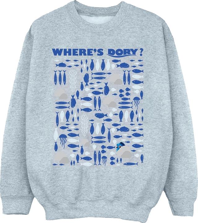 Actual product image Disney Girls Finding Dory Where's Dory? Sweatshirt (116)