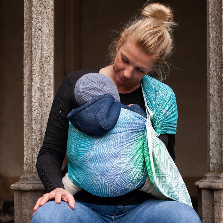 Actual product image Hoppediz Baby sling Ring-Sling organic quality (2 m)