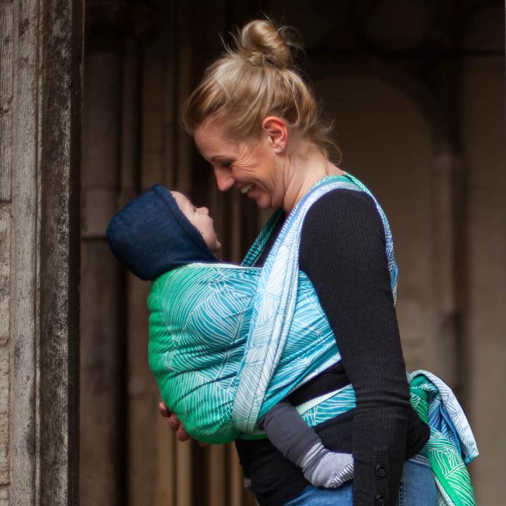 Actual product image Hoppediz Baby sling baby sling organic quality (4.60 m)