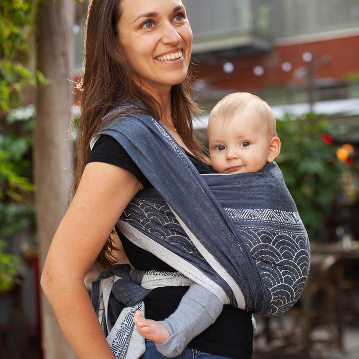 Actual product image Hoppediz Baby sling baby sling organic quality (5.40 m)
