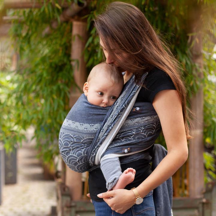 Actual product image Hoppediz Baby sling baby sling organic quality (5.40 m)