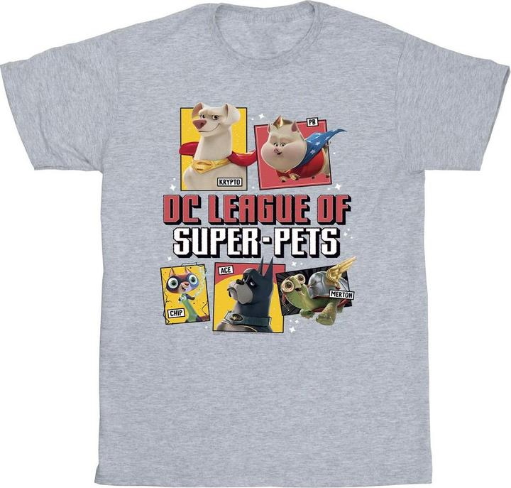Produktbild DC League Of SuperPets Profile TShirt Jungen (140, 146)