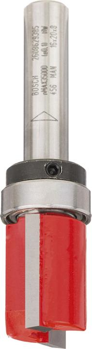 Bosch Professional Zubehör Bündigfräser Expert for Wood Laminate, 8 mm, D1 16 mm, L 20 mm, G 60 mm
