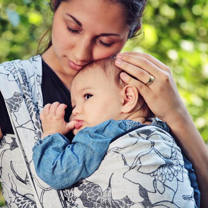 Produktbild Hoppediz Babytragetuch gewebtes Tragetuch (3.70 m)