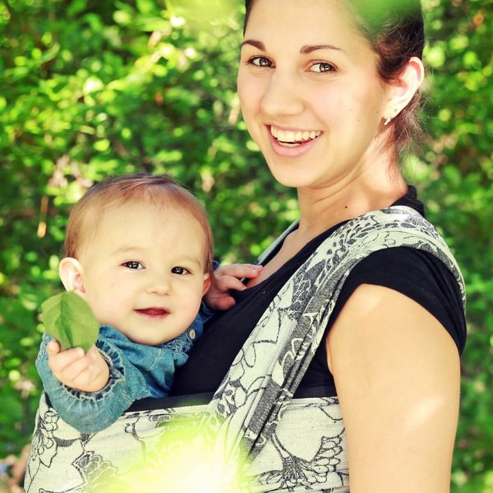 Produktbild Hoppediz Babytragetuch gewebtes Tragetuch (3.70 m)