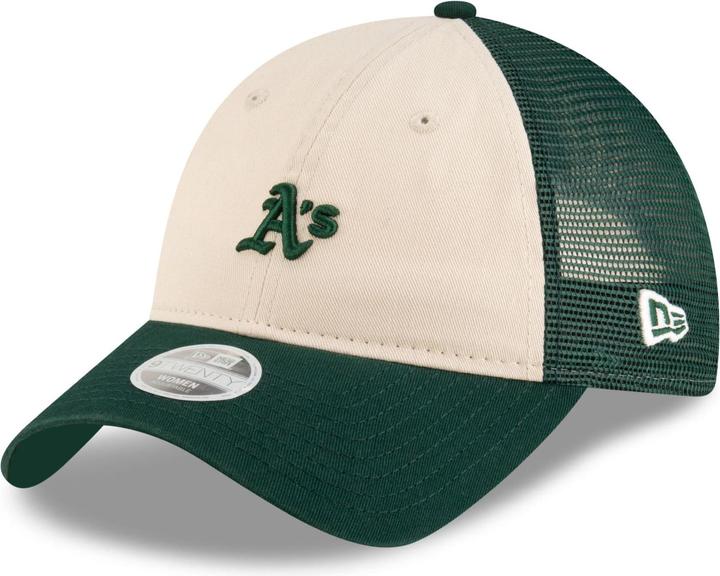 Immagine prodotto New Era 9Twenty Mesh Damen Cap - Oakland Athletics Beige