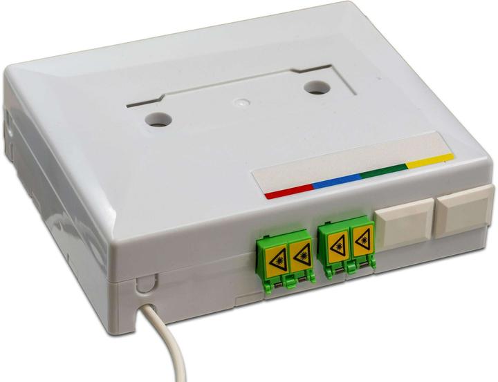 Produktbild Wirewin FTTH OTO Box 4x LC/APC Kupplungen, Breakoutkabel 100 m