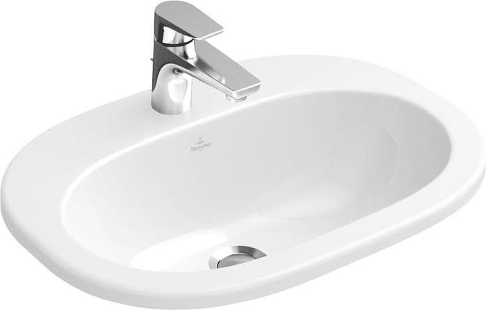 Produktbild Villeroy & Boch Einbauwaschtisch O.novo 56 cm wei 41615601 (400 mm, 560 mm)