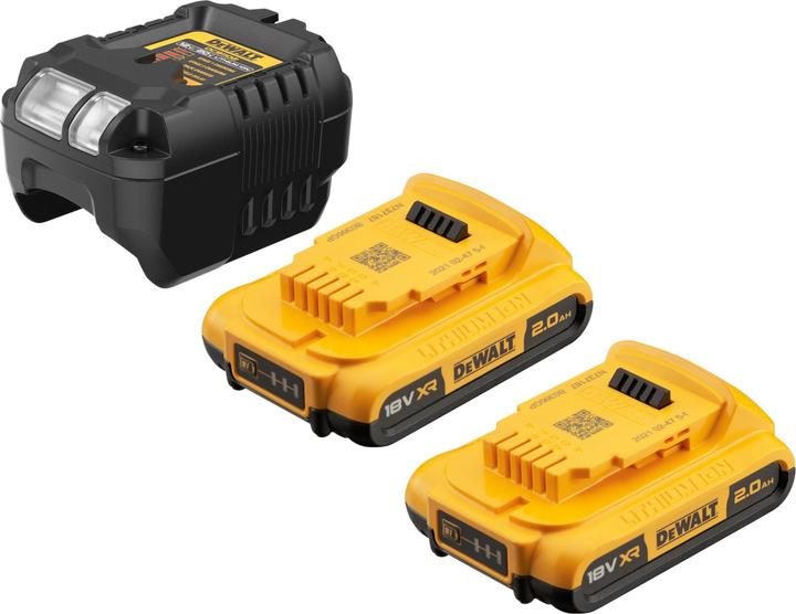Actual product image DeWalt DCB 1102 D2 Battery Starter Set (18 V)