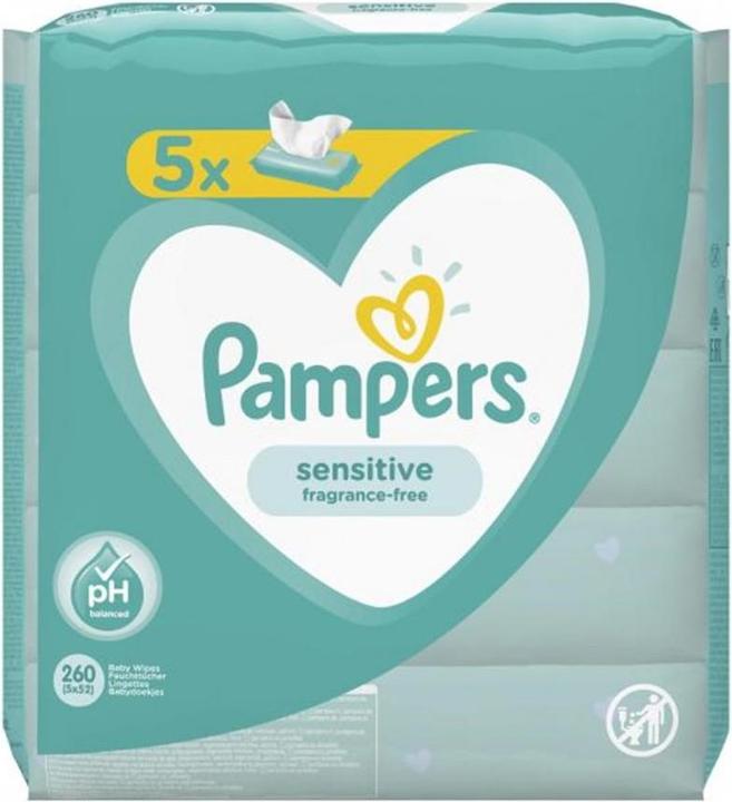 Produktbild Pampers Sensitive (260 Stück)