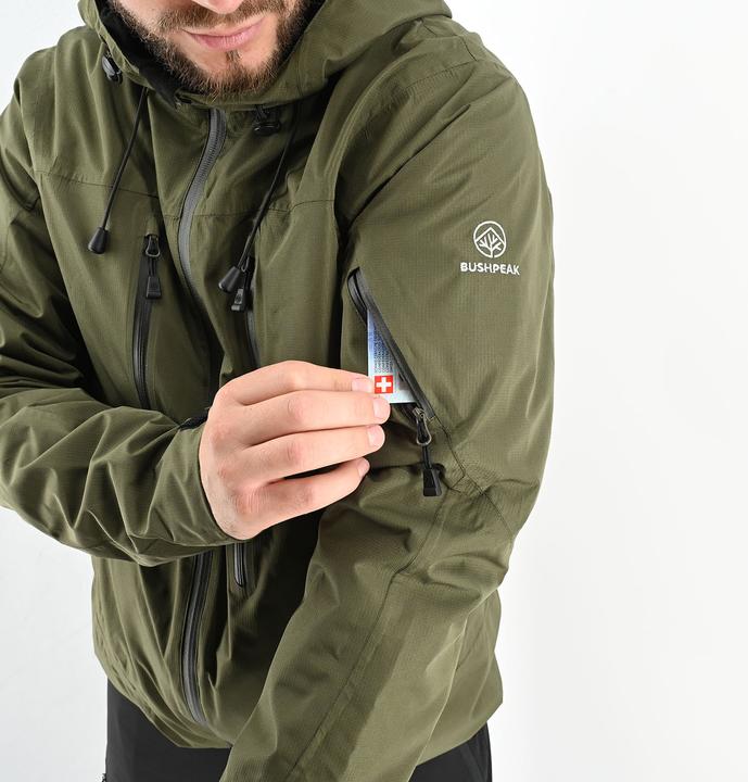 Produktbild Bushpeak Regenjacke (M)