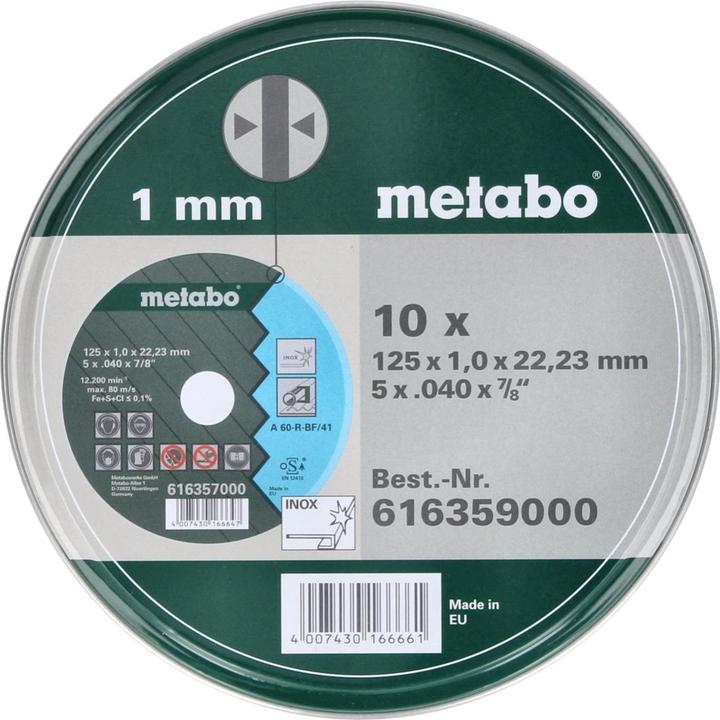 Produktbild Metabo Trennscheiben