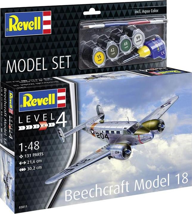 Produktbild Revell Model Set Beechcraft Model 18