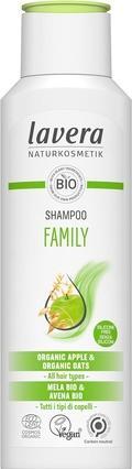 Immagine prodotto Lavera Shampoo per tutti i tipi di capelli Family (Shampoo) 250 ml (250 ml, Shampoo liquido)