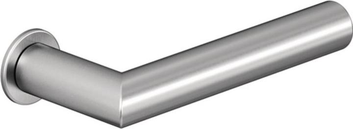 Produktbild Hewi Türdrückerpaar 162PCM / 162XAM Edelstahl XA mit Mini-Drückerrosette Vierkantstift 8 mm (Türgarnitur)