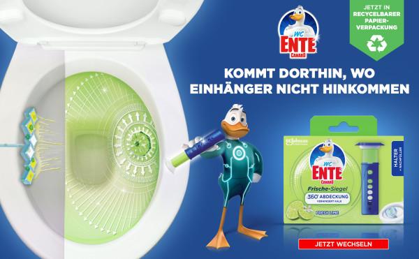Actual product image WC-Ente Seal of freshness