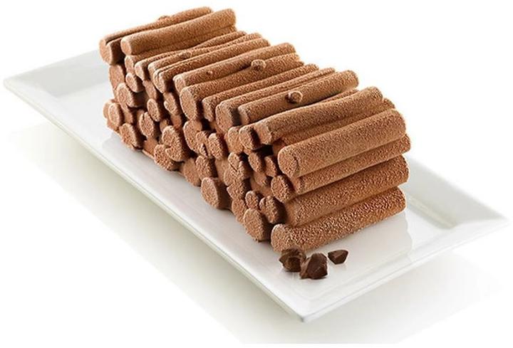 Actual product image Silikomart Motif Baking Pan Forest 24 x 10 cm (10 cm)