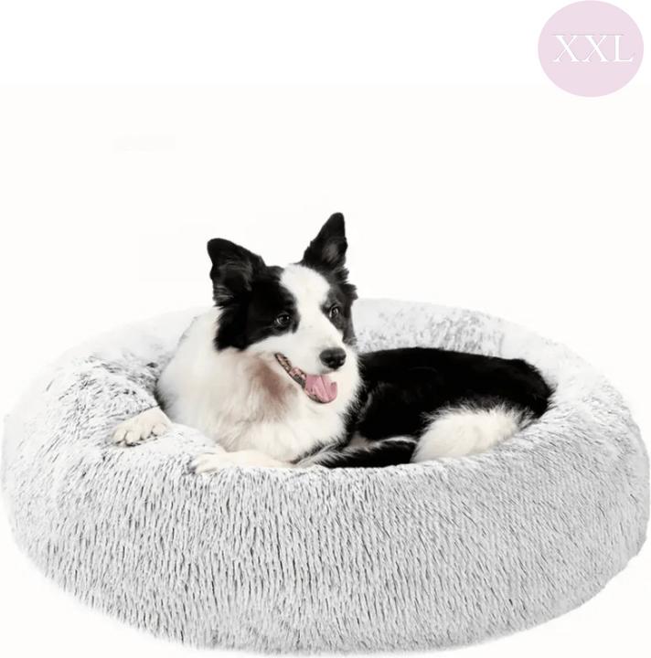 Produktbild Alopini Beruhigendes Hunde- & Katzenbett, Donut Cuddler Wärmendes Kuscheliges Weiches Rundes Bett (Hund, Katze)