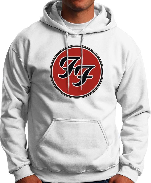 Image du produit Foo Fighters Sweat à capuche unisexe adulte avec logo FF (M)