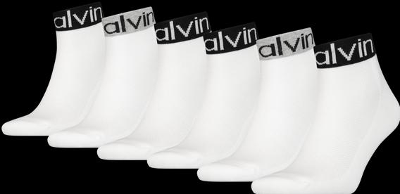 Calvin Klein Quarter Logo Welt Drake 6p (6er Pack, 40 - 46)