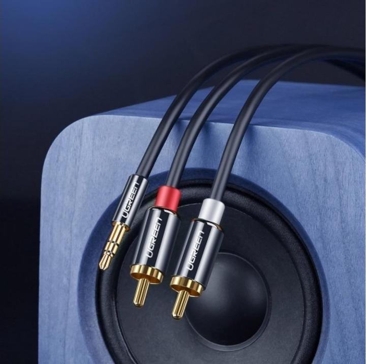 Actual product image Ugreen 2x RCA - 3.5mm jack (2 m, Cinch, 3.5mm jack (AUX))