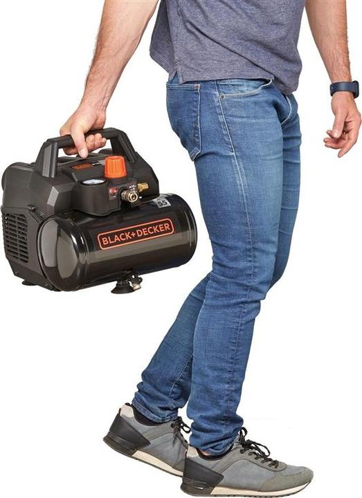 Image du produit Black & Decker COMPRESSOR AIR BXCMS106HE 6L 750W (0 l)