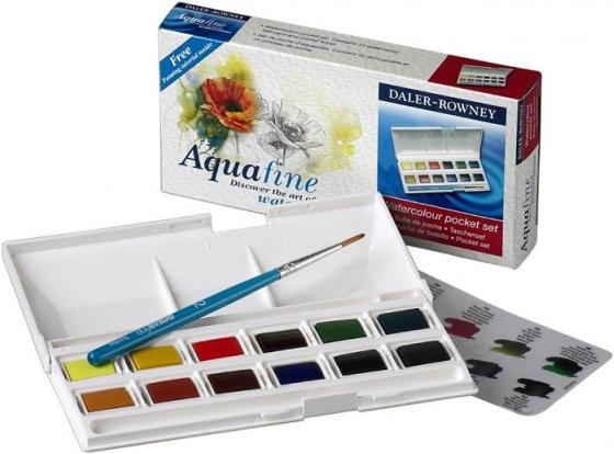 Produktbild Daler-Rowney Aquarellfarbe Aquafine Pocket (Mehrfarbig)