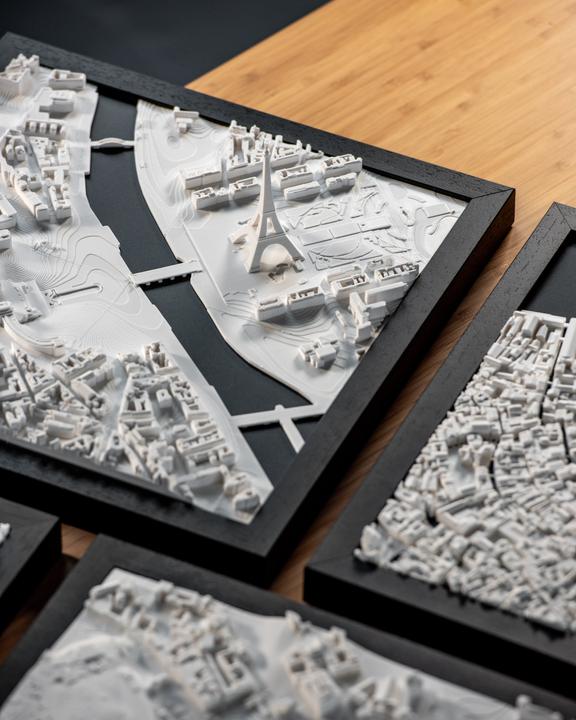 Actual product image Cityframes New York CityFrame Size S WTC (34 x 34 x 12 cm)