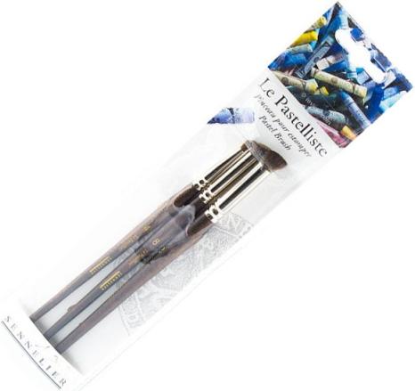 Image du produit Sennelier Pinceau Le Pastelliste Set de 3 (120 mm)